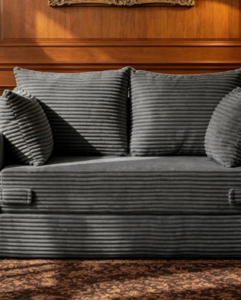 Convertible "Frameless" Living Room Loveseat